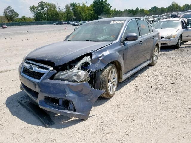 4S3BMCD6XE3028925 - 2014 SUBARU LEGACY 2.5 GRAY photo 2