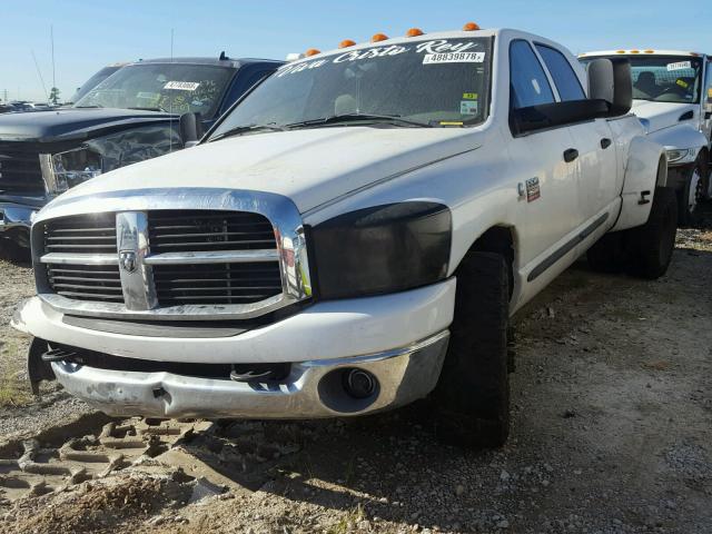 3D7ML49A88G104129 - 2008 DODGE RAM 3500 WHITE photo 2