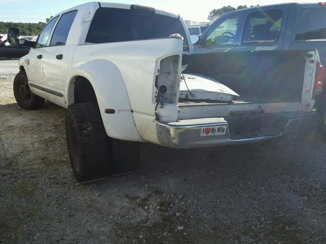 3D7ML49A88G104129 - 2008 DODGE RAM 3500 WHITE photo 3