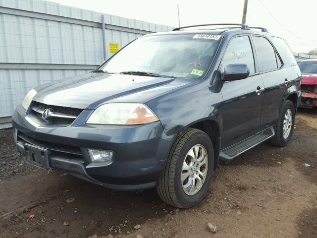 2HNYD18983H512034 - 2003 ACURA MDX TOURIN GRAY photo 2