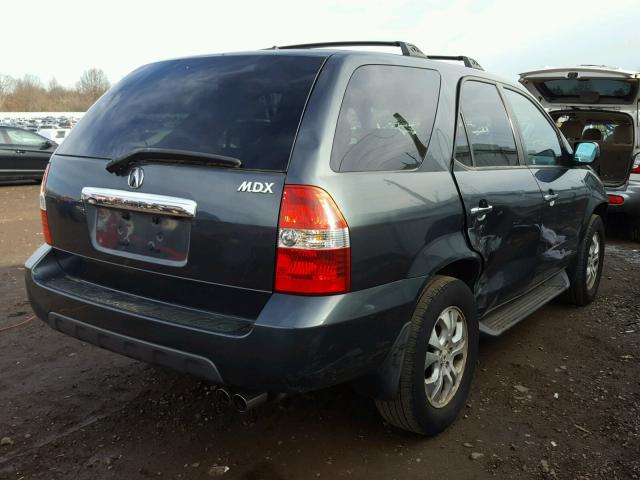 2HNYD18983H512034 - 2003 ACURA MDX TOURIN GRAY photo 4