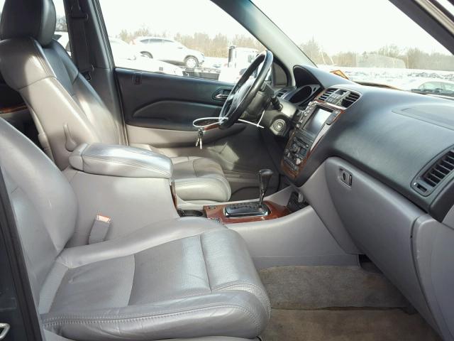 2HNYD18983H512034 - 2003 ACURA MDX TOURIN GRAY photo 5