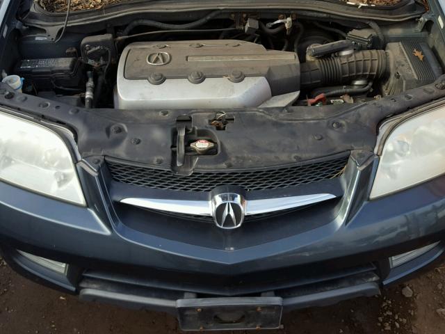 2HNYD18983H512034 - 2003 ACURA MDX TOURIN GRAY photo 7