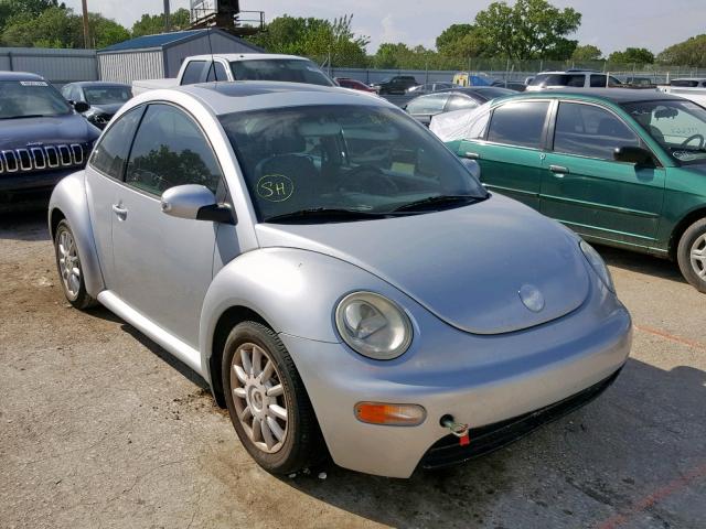 3VWCR31C75M406100 - 2005 VOLKSWAGEN NEW BEETLE ვერცხლისფერი ფოტო 1