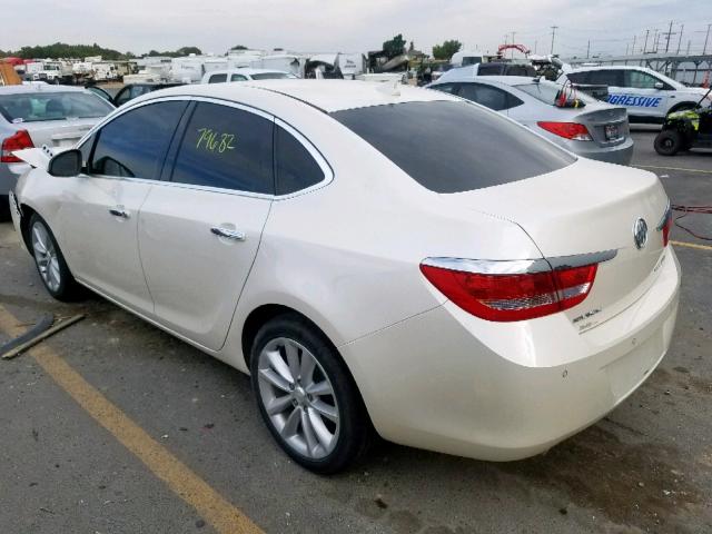 1G4PR5SK3C4206079 - 2012 BUICK VERANO CON WHITE photo 3