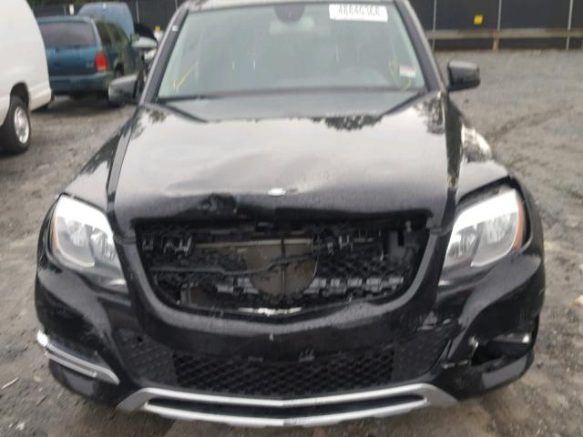 WDCGG5HB2DG025373 - 2013 MERCEDES-BENZ GLK 350 BLACK photo 9