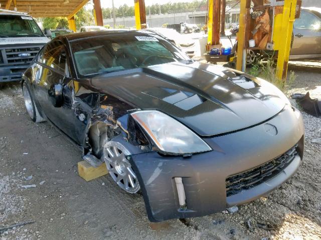 JN1AZ34DX3T120046 - 2003 NISSAN 350Z COUPE BLACK photo 1