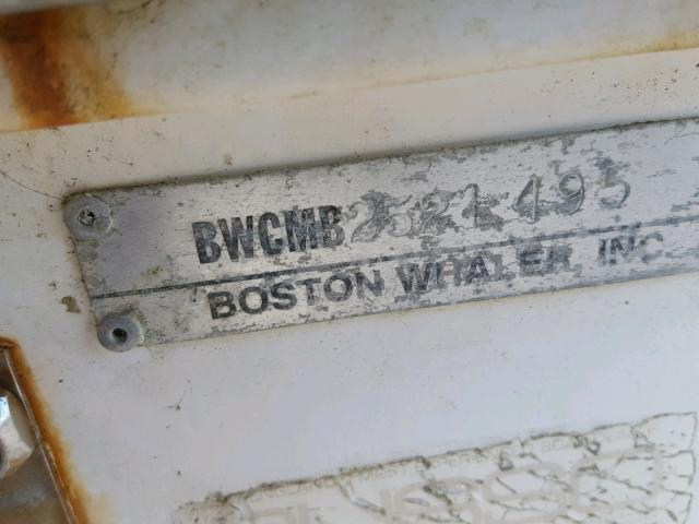 BWCMB252L495 - 1995 BOST BOAT WHITE photo 10