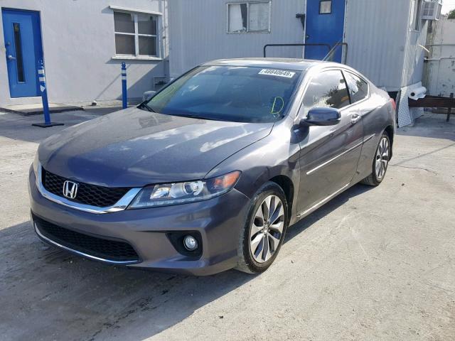 1HGCT1B88FA003679 - 2015 HONDA ACCORD EXL GRAY photo 2