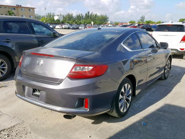 1HGCT1B88FA003679 - 2015 HONDA ACCORD EXL GRAY photo 4