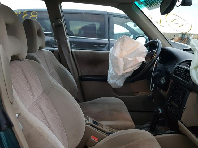 JF1SF65521H716728 - 2001 SUBARU FORESTER S GREEN photo 5