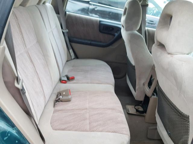 JF1SF65521H716728 - 2001 SUBARU FORESTER S GREEN photo 6