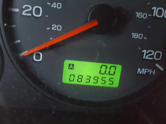 JF1SF65521H716728 - 2001 SUBARU FORESTER S GREEN photo 8