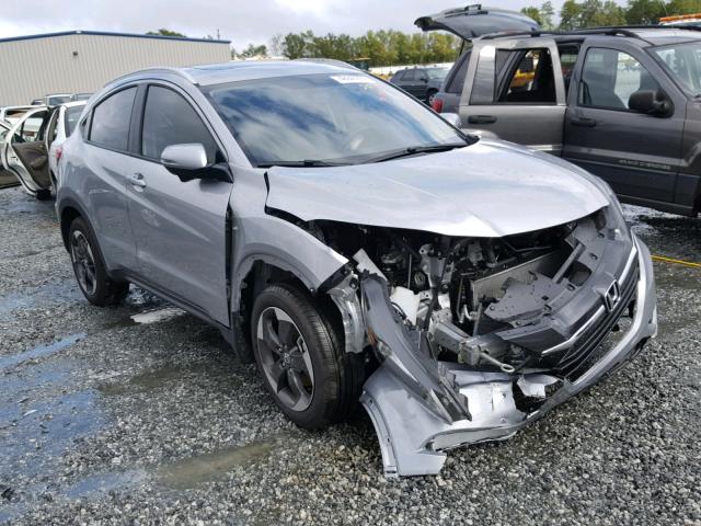 3CZRU6H79JM713035 - 2018 HONDA HR-V EXL SILVER photo 1