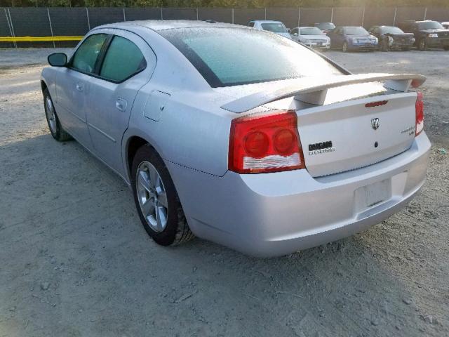 2B3CA3CV2AH158809 - 2010 DODGE CHARGER SX SILVER photo 3