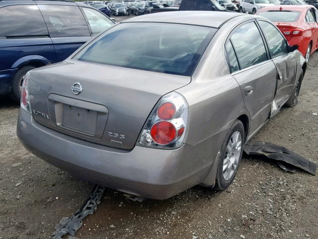 1N4AL11D46C183757 - 2006 NISSAN ALTIMA S TAN photo 4