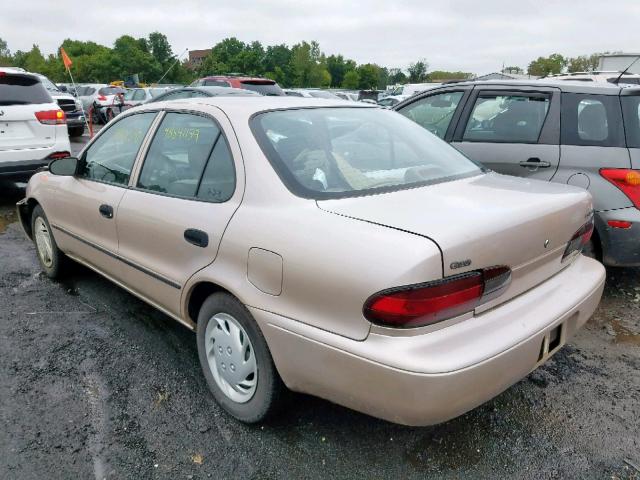 1Y1SK526XVZ427685 - 1997 GEO PRIZM BASE TAN photo 3