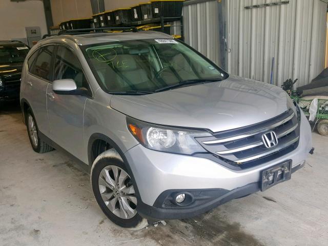 2HKRM3H79EH501350 - 2014 HONDA CR-V EXL GRAY photo 1