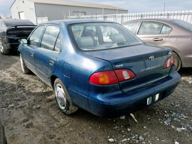 2T1BR12E5XC781224 - 1999 TOYOTA COROLLA VE BLUE photo 3