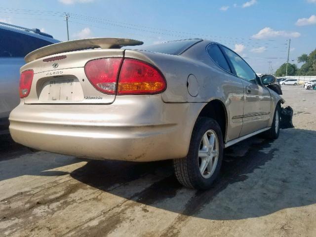 1G3NL12E52C127744 - 2002 OLDSMOBILE ALERO GL GOLD photo 4