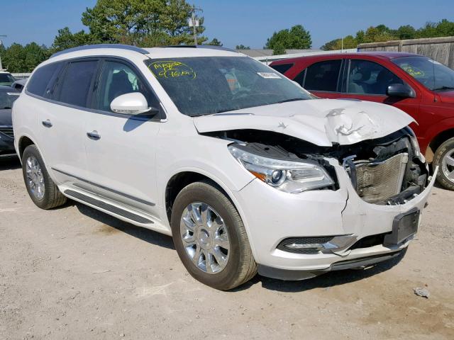 5GAKRBKD2HJ318669 - 2017 BUICK ENCLAVE WHITE photo 1