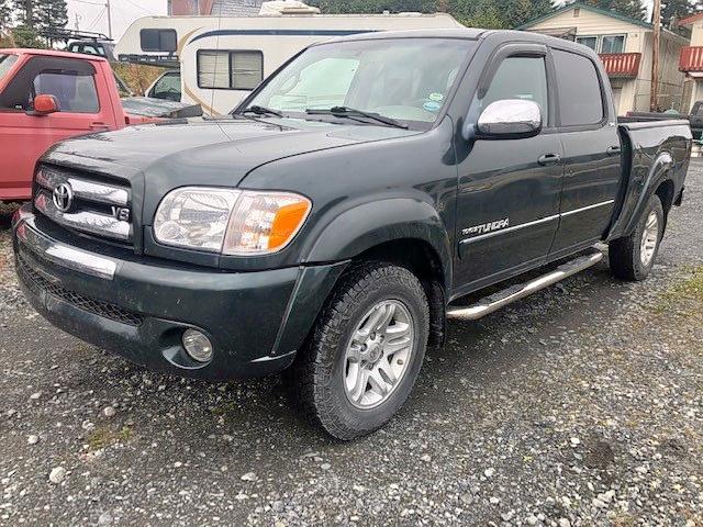 5TBDT441X5S482850 - 2005 TOYOTA TUNDRA DOU GREEN photo 2