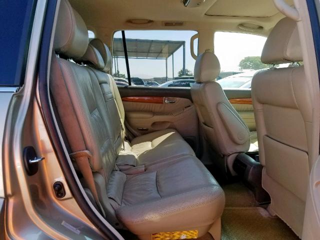 JTJBT20X350083100 - 2005 LEXUS GX 470 GOLD photo 6