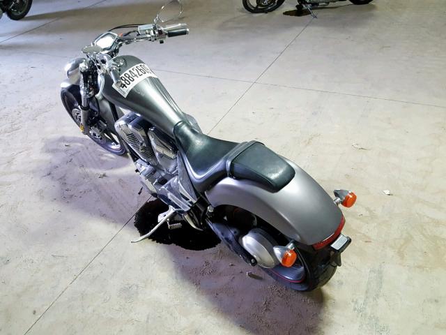 JH2SC6152AK001127 - 2010 HONDA VT1300 CX GRAY photo 3