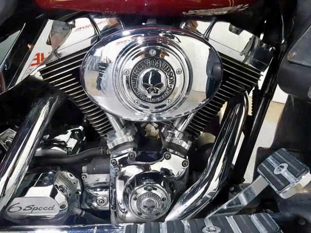 1HD1FCW104Y612760 - 2004 HARLEY-DAVIDSON FLHTCUI RED photo 11