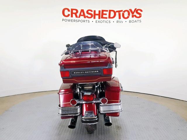 1HD1FCW104Y612760 - 2004 HARLEY-DAVIDSON FLHTCUI RED photo 7