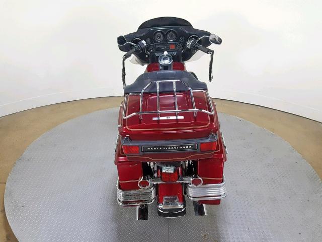 1HD1FCW104Y612760 - 2004 HARLEY-DAVIDSON FLHTCUI RED photo 9