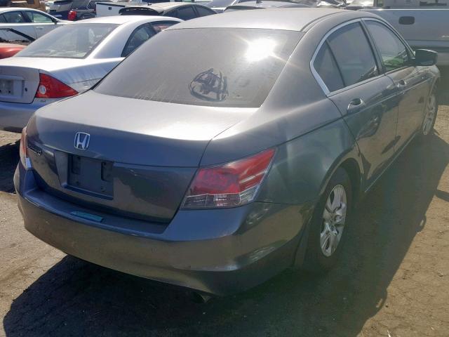 JHMCP26438C057087 - 2008 HONDA ACCORD LXP GRAY photo 4