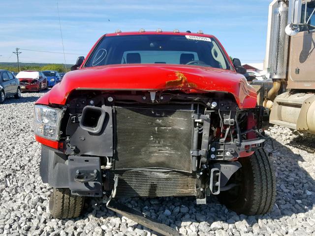 3C63R3GLXJG312206 - 2018 RAM 3500 ST RED photo 9