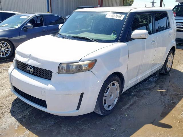 JTLKE50E291060764 - 2009 TOYOTA XB WHITE photo 2