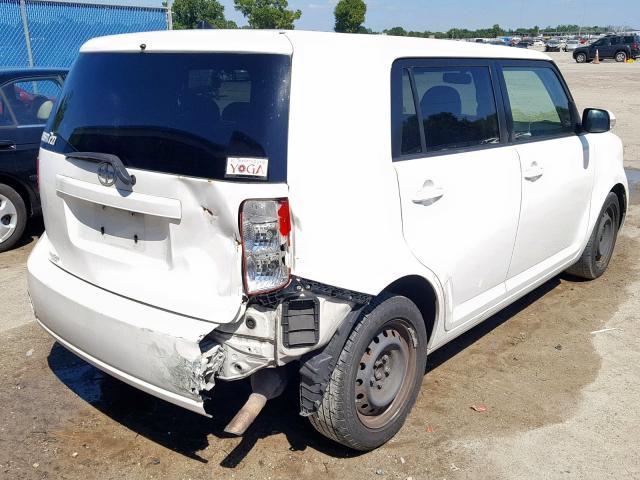 JTLKE50E291060764 - 2009 TOYOTA XB WHITE photo 4