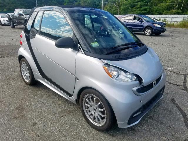 WMEEK3BA7EK734557 - 2014 SMART FORTWO PAS GRAY photo 1