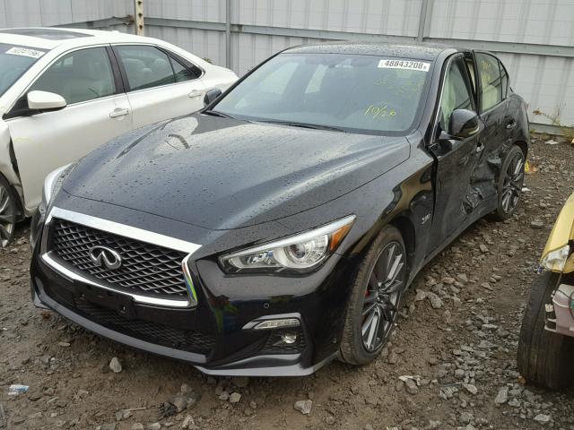 JN1FV7AR8JM700279 - 2018 INFINITI Q50 RED SP BLACK photo 2