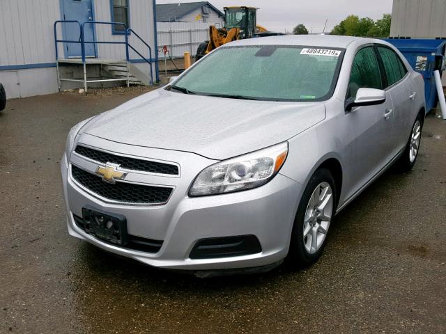 1G11D5SR0DF154530 - 2013 CHEVROLET MALIBU 1LT 银色 照片 2