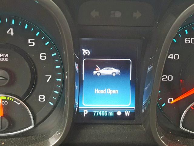 1G11D5SR0DF154530 - 2013 CHEVROLET MALIBU 1LT 银色 照片 8