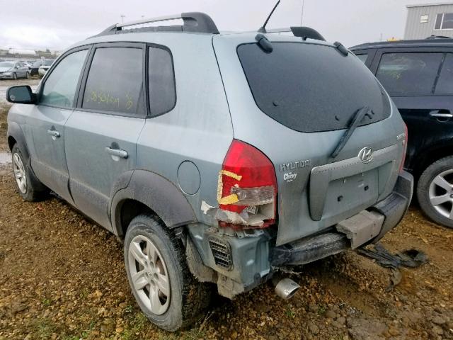 KM8JM12D16U342827 - 2006 HYUNDAI TUCSON GL BLUE photo 3