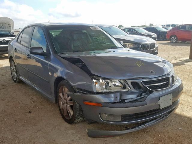 YS3FD49Y571137981 - 2007 SAAB 9-3 2.0T GRAY photo 1