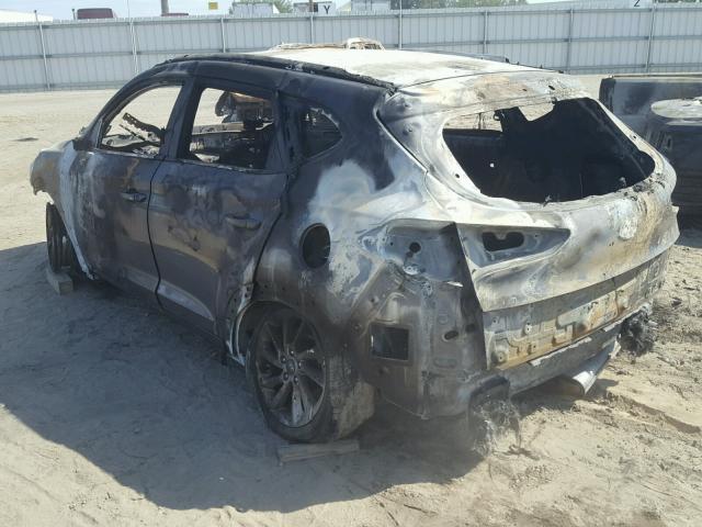 KM8J33A46JU677820 - 2018 HYUNDAI TUCSON LIM BURN photo 3