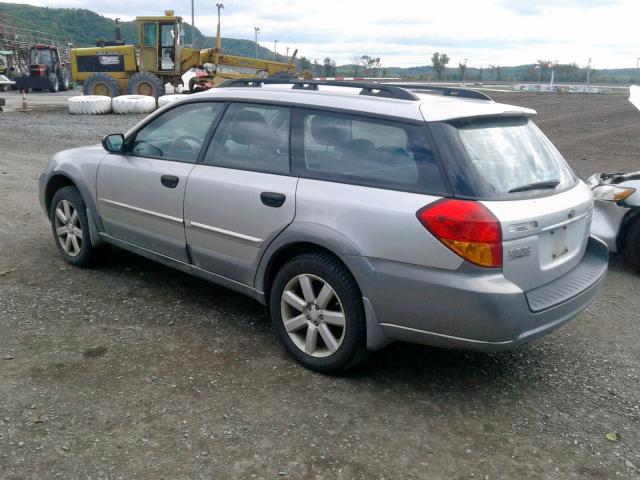 4S4BP61C477342662 - 2007 SUBARU LEGACY OUT SILVER photo 3