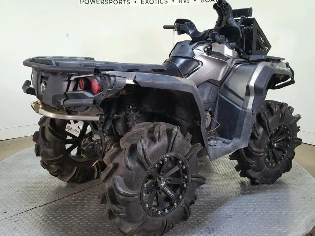 3JBLKXP11DJ001101 - 2013 CAN-AM OUTLANDER GRAY photo 8