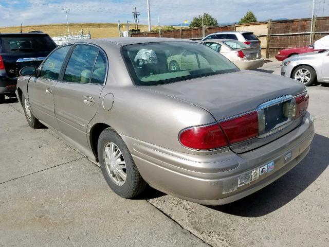 1G4HP52K934172160 - 2003 BUICK LESABRE CU BEIGE photo 3