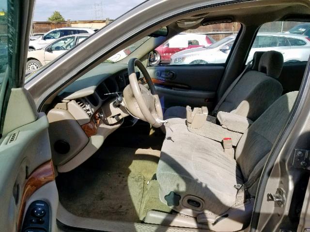 1G4HP52K934172160 - 2003 BUICK LESABRE CU BEIGE photo 5