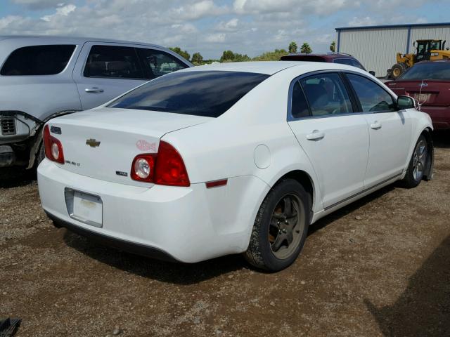 1G1ZC5E0XA4115468 - 2010 CHEVROLET MALIBU 1LT WHITE photo 4