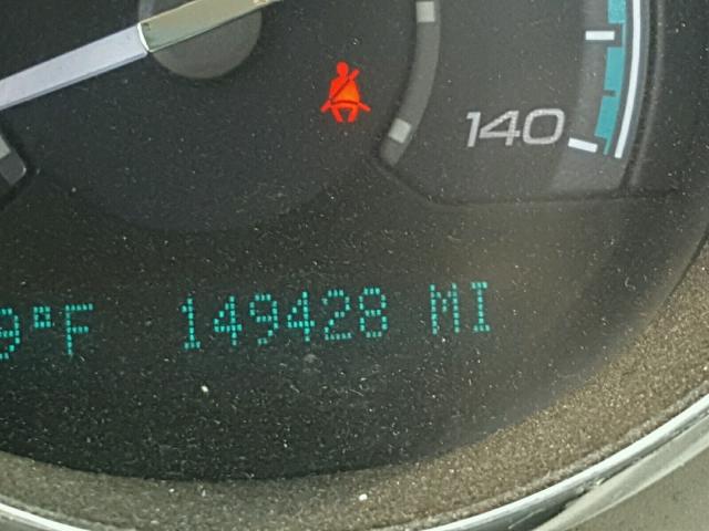 1G1ZC5E0XA4115468 - 2010 CHEVROLET MALIBU 1LT WHITE photo 8