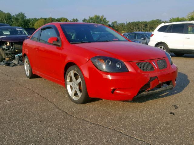 1G2AN15B577125085 - 2007 PONTIAC G5 GT RED photo 1