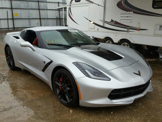 1G1YK2D74G5121927 - 2016 CHEVROLET CORVETTE S SILVER photo 1